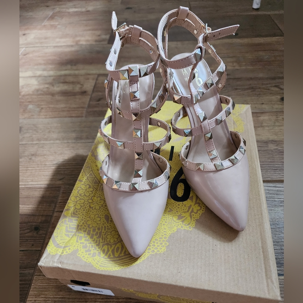 NIB Studded Heels